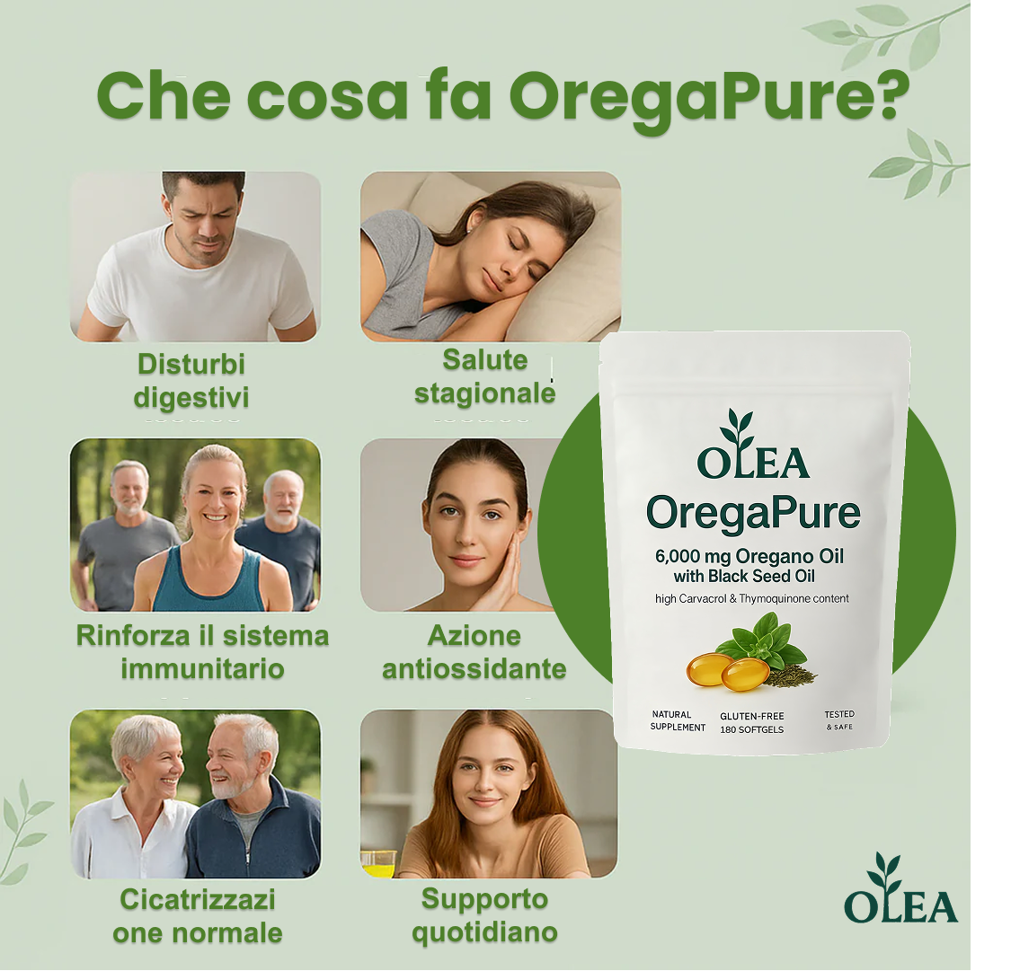 Olea | Capsule di Olio di Origano